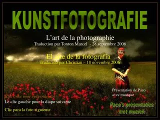 KUNSTFOTOGRAFIE