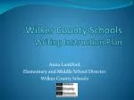 Wilkes County Schools Writing Instruction Plan