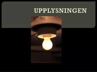 upplysningen