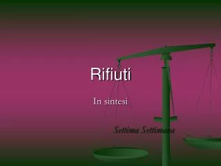 rifiuti