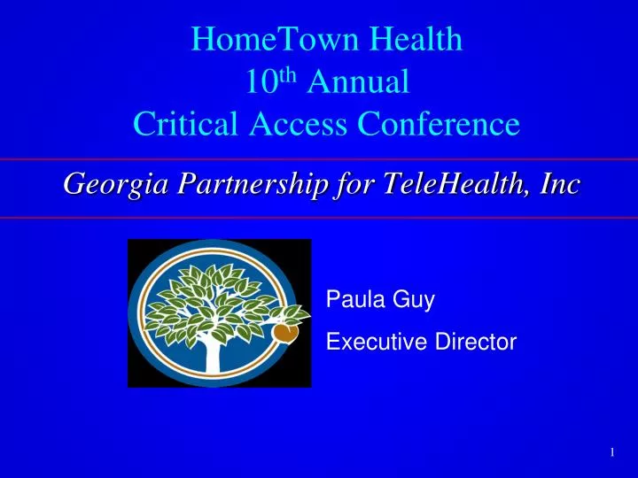hometown health 10 th annual critical access conference