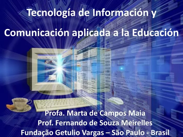 tecnolog a de informaci n y comunicaci n aplicada a la educaci n