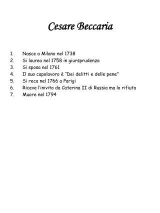 cesare beccaria