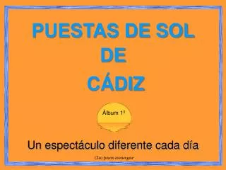 puestas de sol