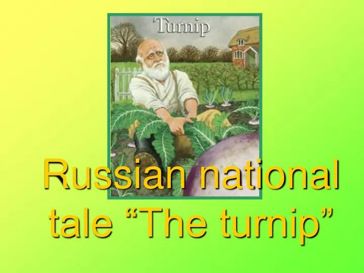 russian national tale the turnip