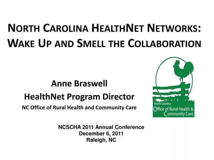north carolina healthnet networks wake up and smell the collaboration