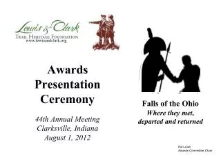 Awards Presentation Ceremony