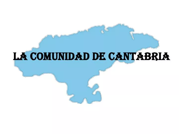 la comunidad de cantabria