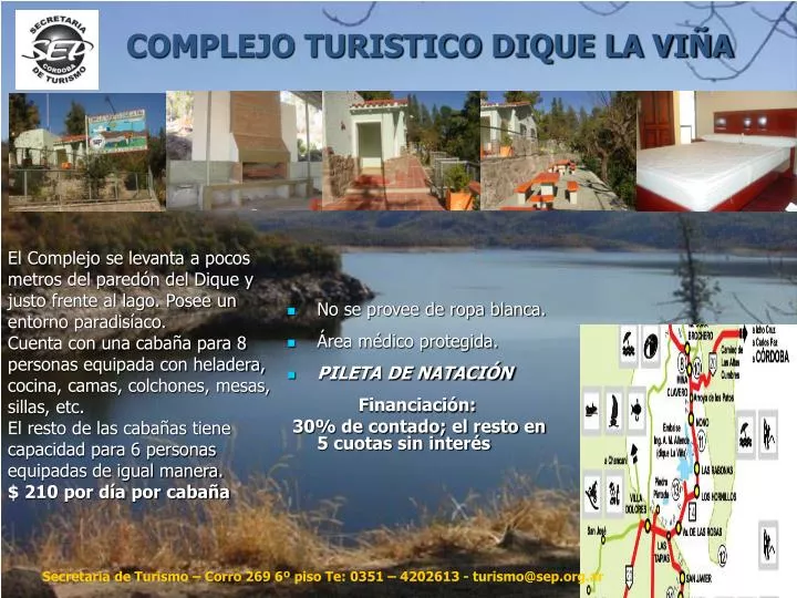 complejo turistico dique la vi a