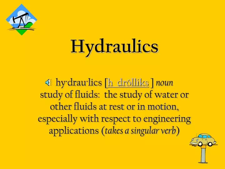 hydraulics