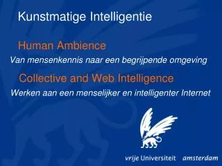 collective and web intelligence