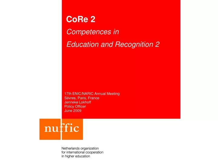 core 2 competences in education and recognition 2