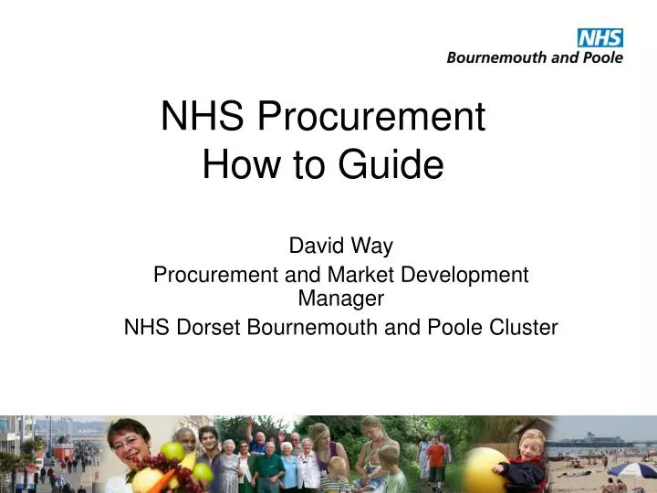 nhs procurement how to guide