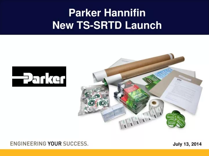 parker hannifin new ts srtd launch