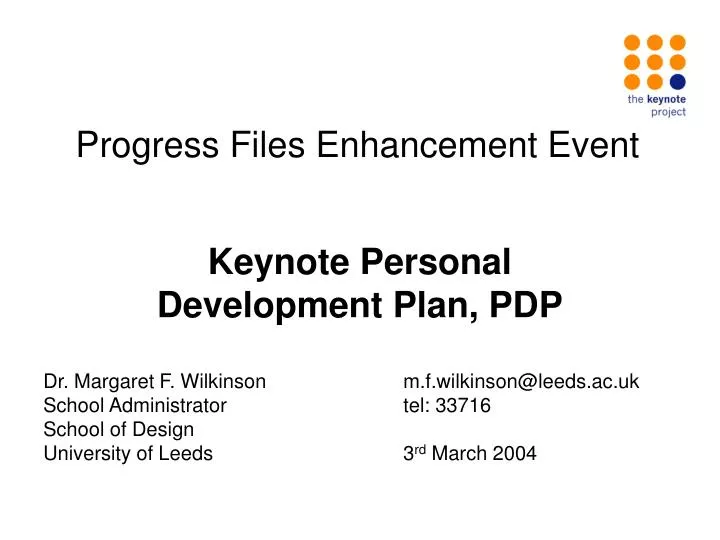 progress files enhancement event