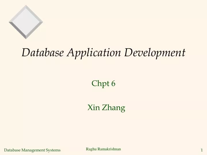 database application development