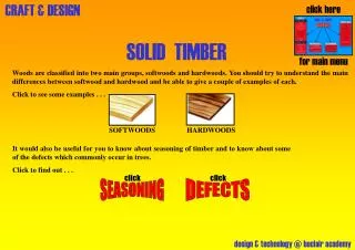 SOLID TIMBER