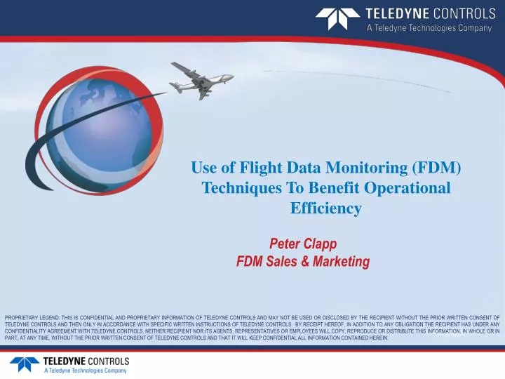 use of flight data monitoring fdm techniques to benefit operational efficiency