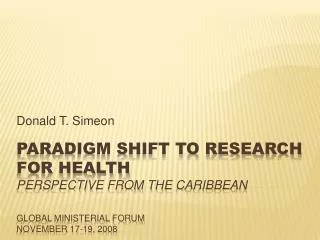 donald t simeon