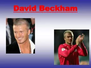 David Beckham