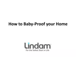 How to Baby-Proof your Home
