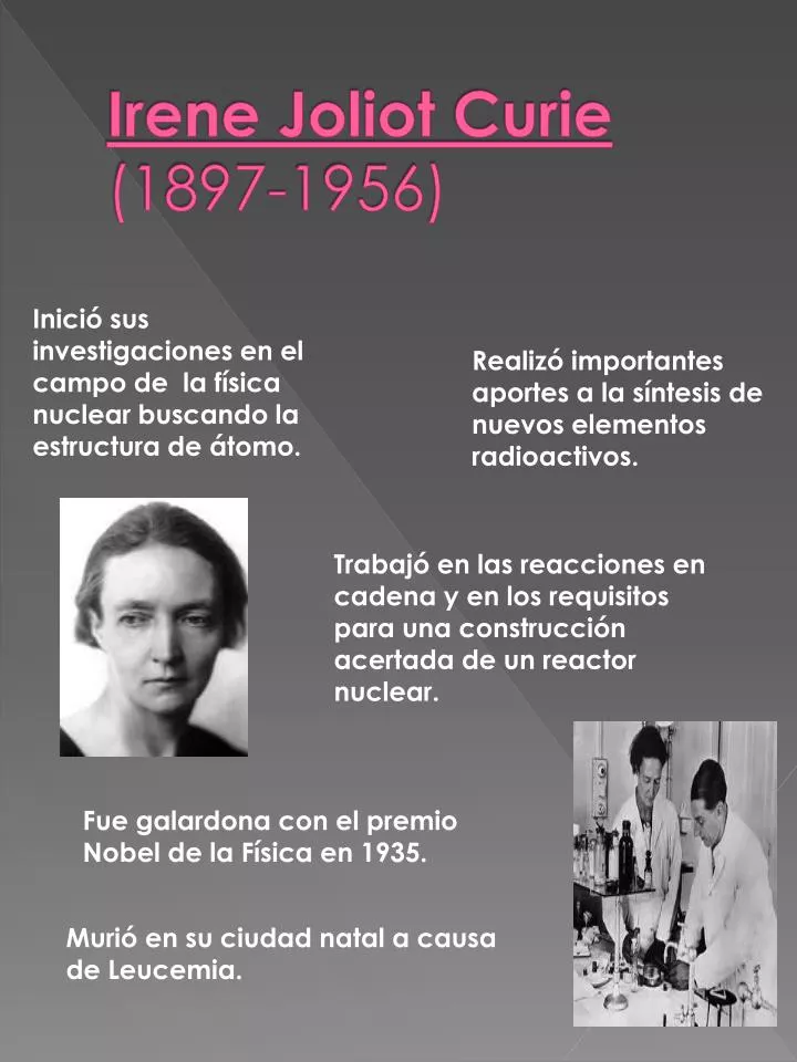 irene joliot curie 1897 1956