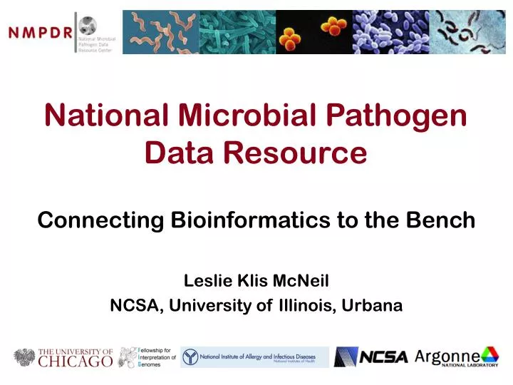 national microbial pathogen data resource
