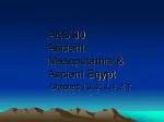 AKS 30: Ancient Mesopotamia &amp; Ancient Egypt