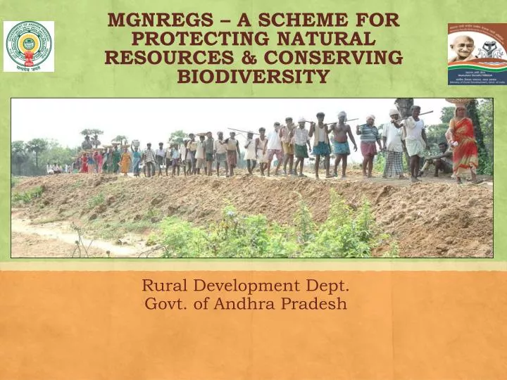 mgnregs a scheme for protecting natural resources conserving biodiversity