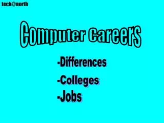 Computer Careers