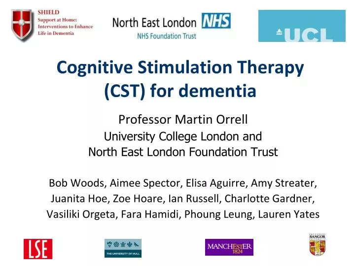 cognitive stimulation therapy cst for dementia