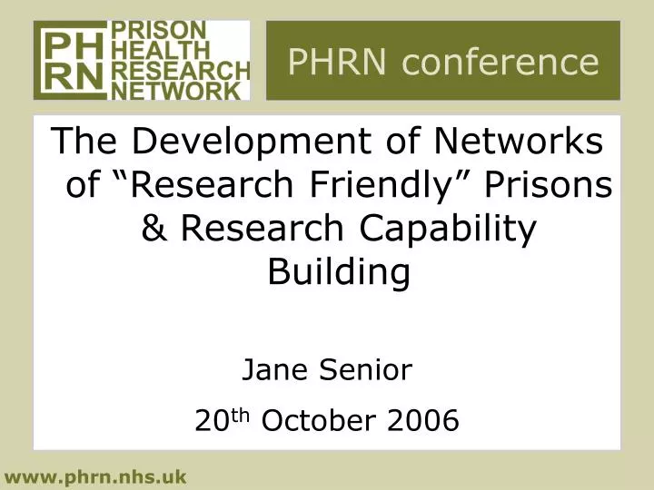 phrn conference