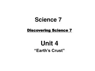 Science 7