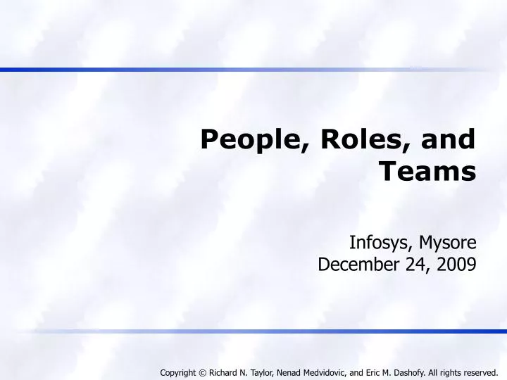 people roles and teams