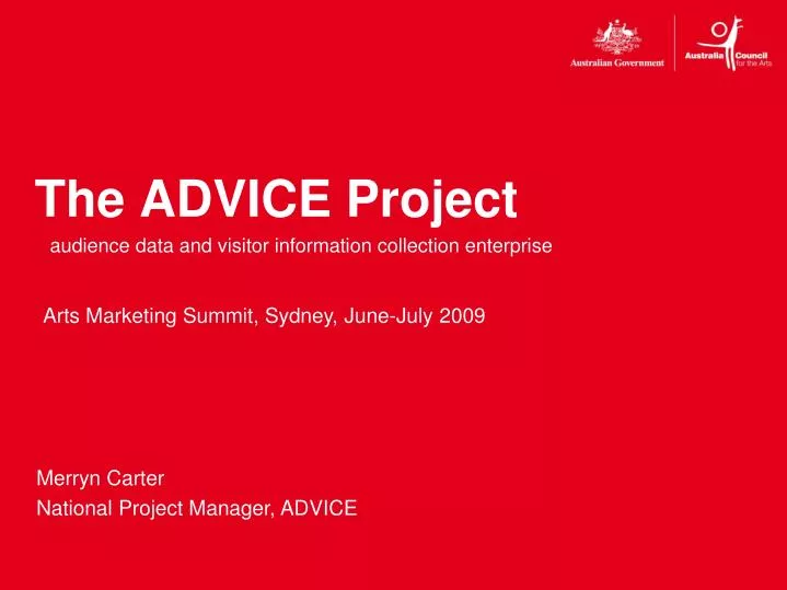 the advice project