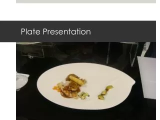 Plate Presentation