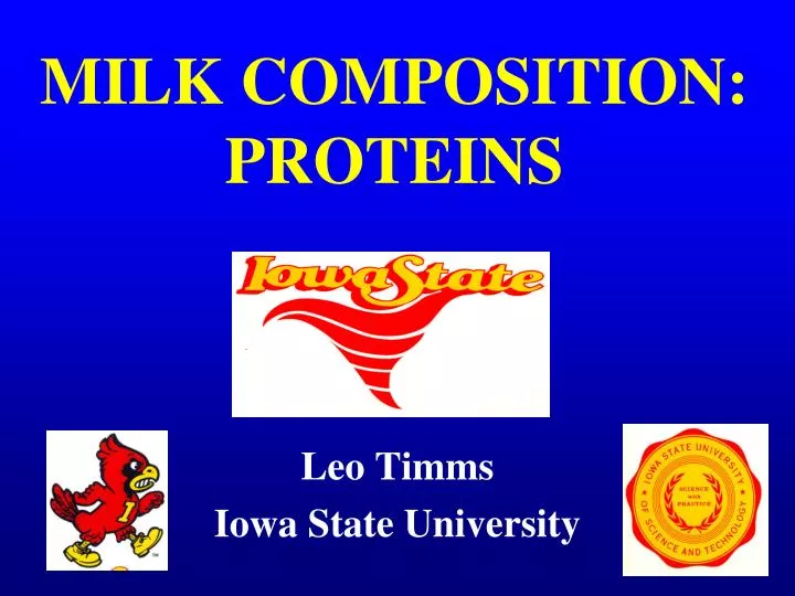 milk composition proteins