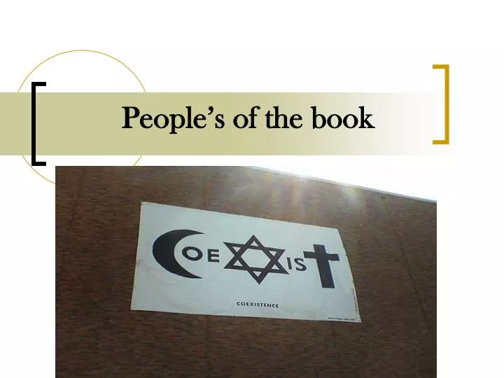 people s of the book