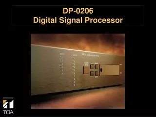 DP-0206 Digital Signal Processor