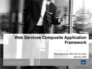 Web Services Composite Application Framework