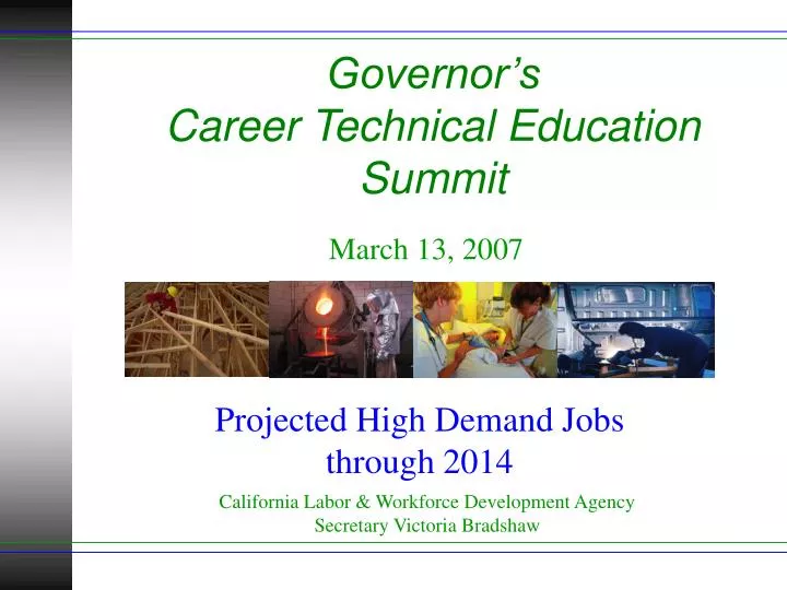 governor s career technical education summit