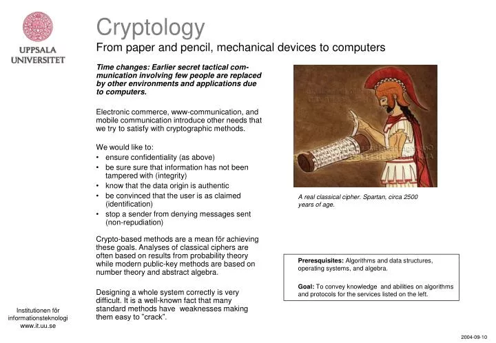 cryptology from paper and pencil mechanical devices to computers