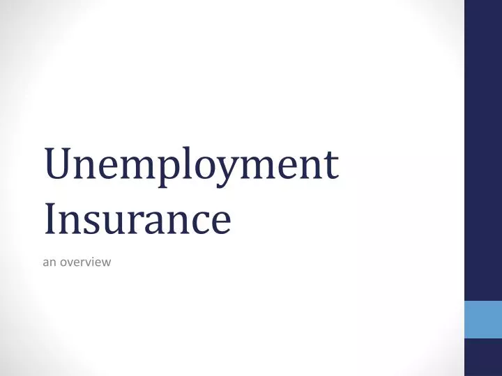 unemployment insurance