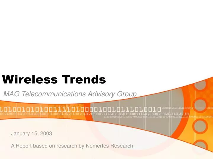 wireless trends