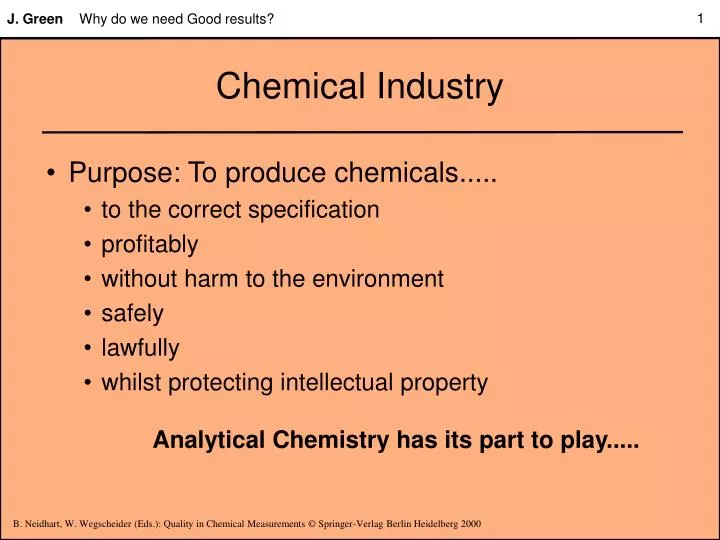chemical industry