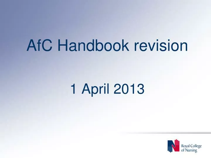afc handbook revision