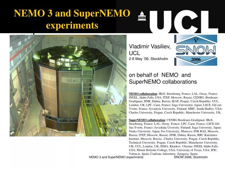 nemo 3 and supernemo experiments