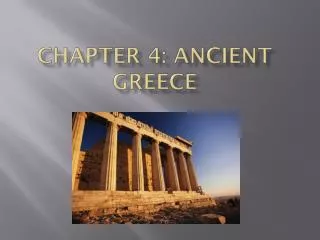 chapter 4 ancient greece