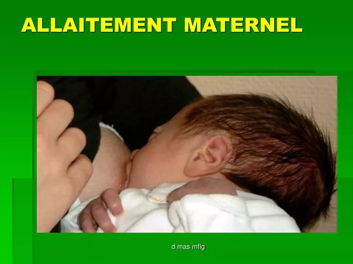 allaitement maternel