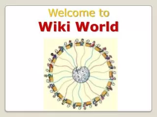 Welcome to Wiki World